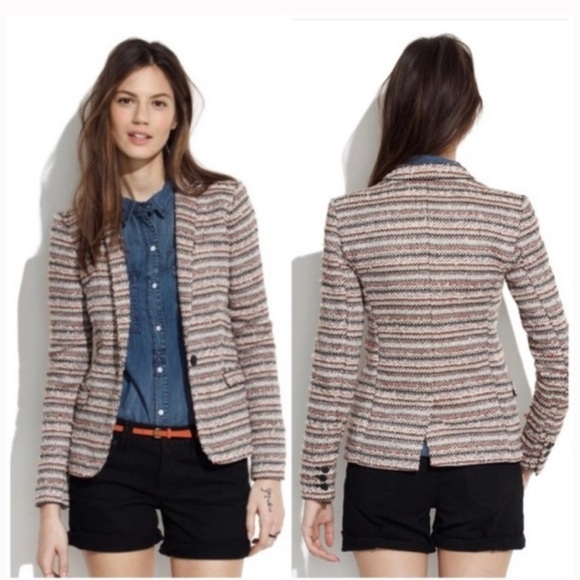 Coats | Madewell Tweed Blazer | Poshmark